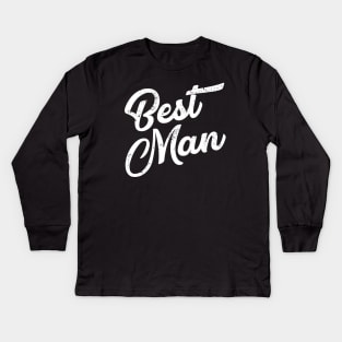 Best Man Kids Long Sleeve T-Shirt